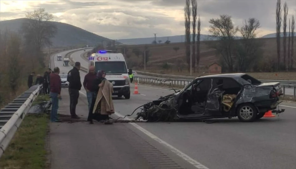 Çorum\'da trafik kazasında polis memuru hayatını kaybetti