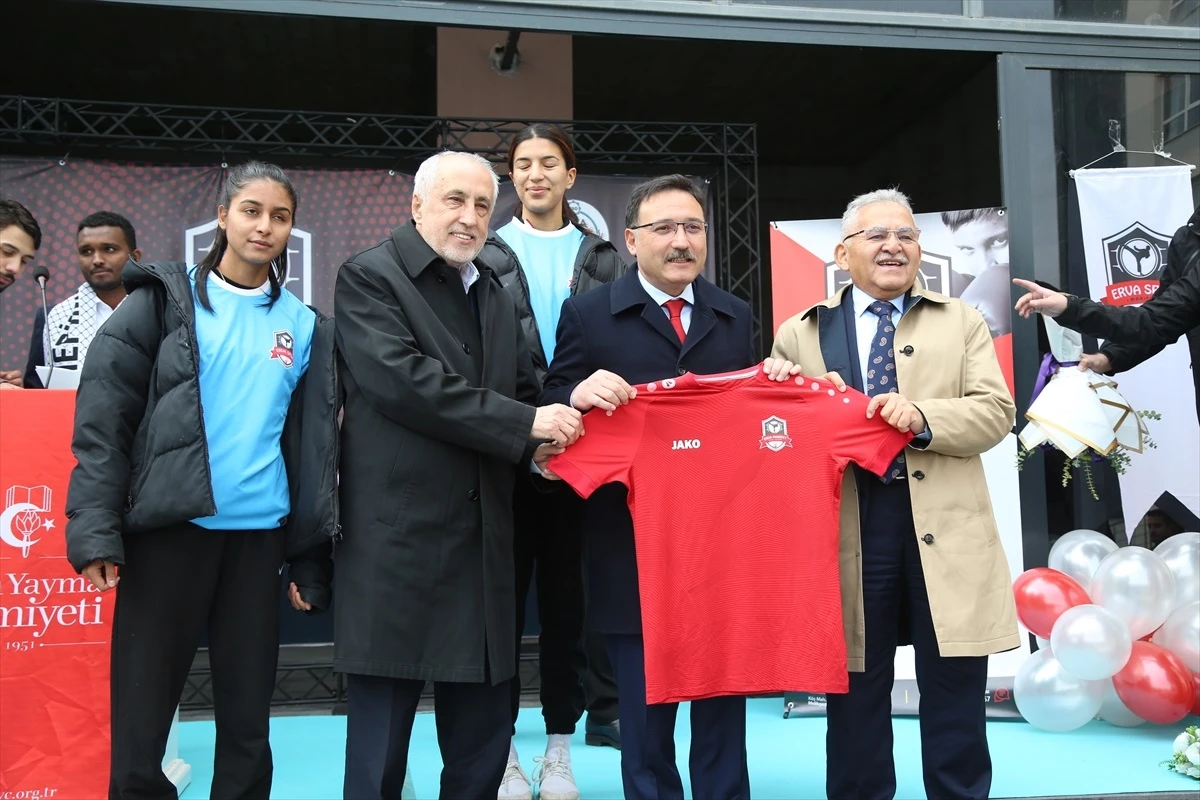 Kayseri\'de ERVA Marifet Spor Kulübü\'nün açılışı yapıldı