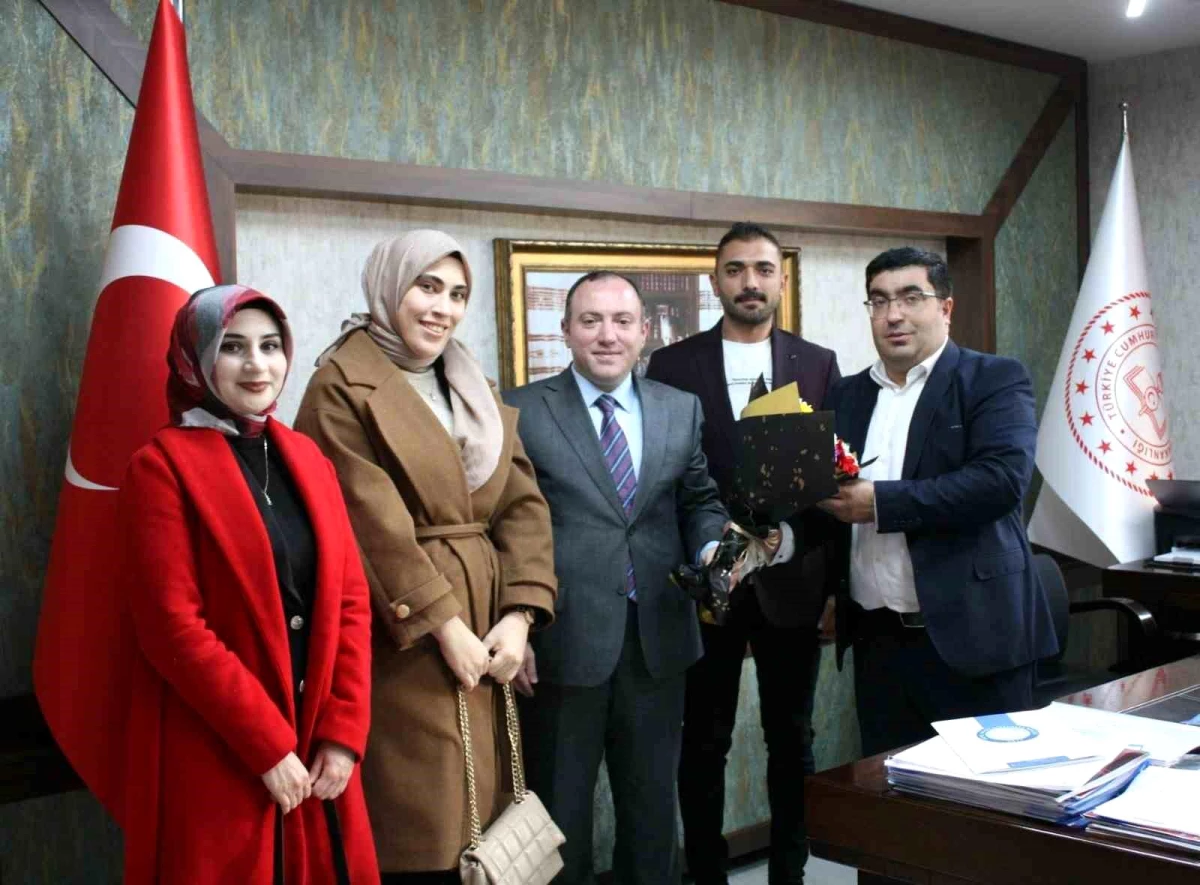 Genç Akademisyenler Birliği Erzurum İl Temsilciliği, Milli Eğitim Müdürü\'nü ziyaret etti