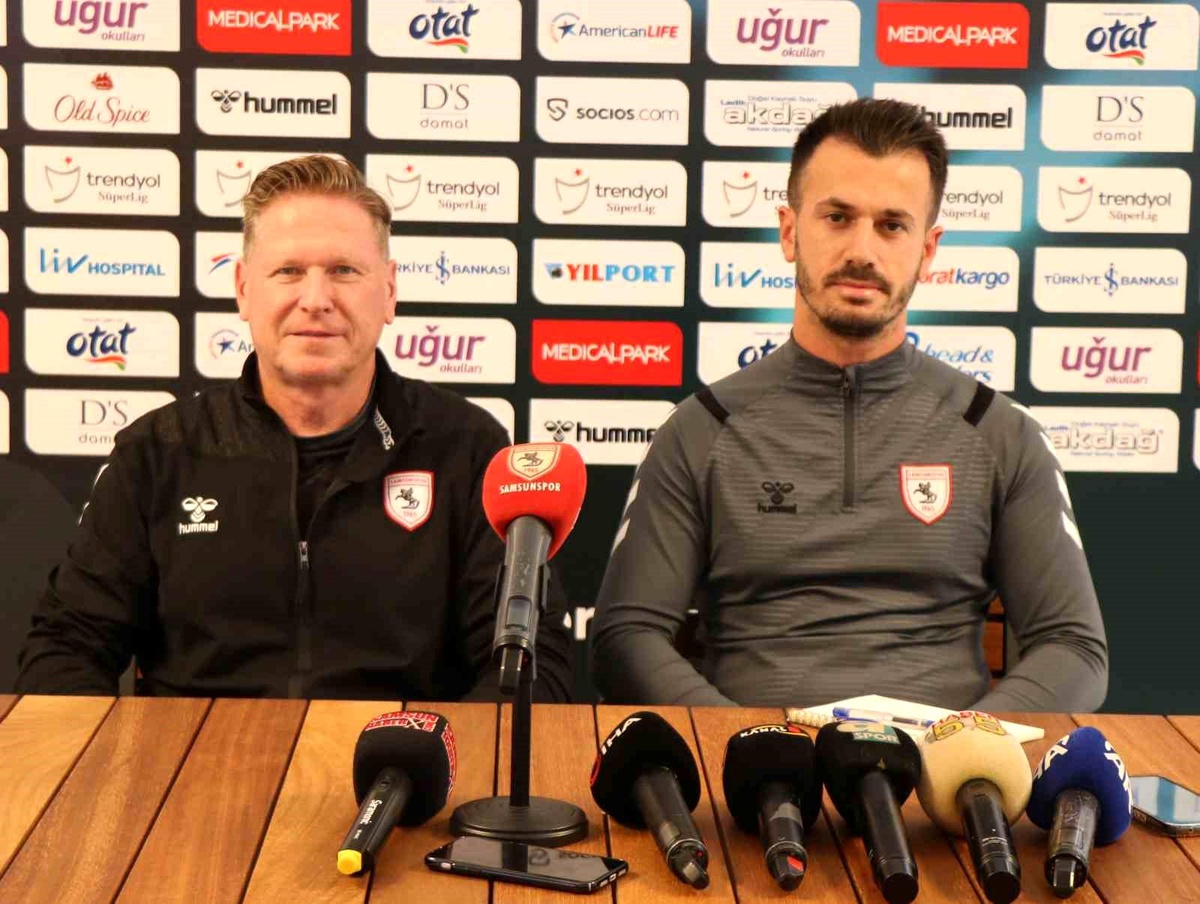 Samsunspor Teknik Direktörü Markus Gisdol: Beşiktaş maçından galibiyetle ayrılmak istiyoruz