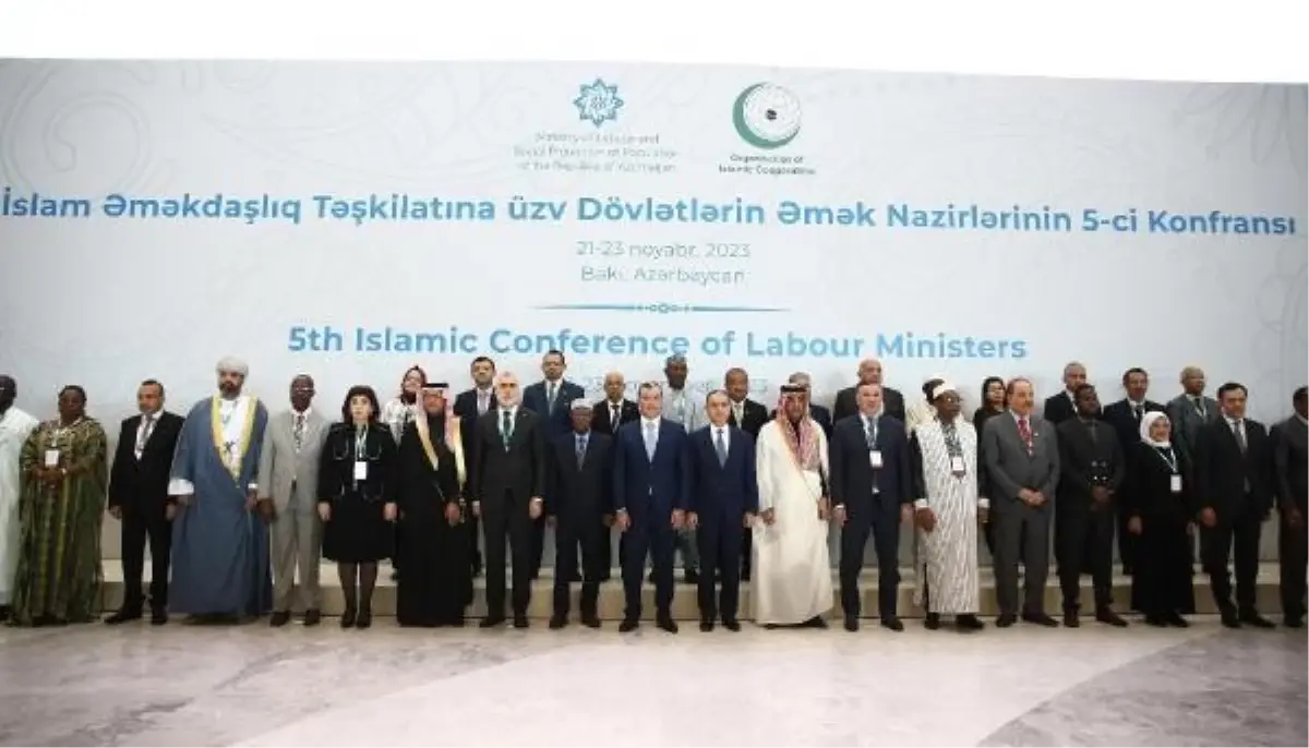 Işıkhan, Bakü\'deki İstihdam Hizmetlerinin Dijitalleştirilmesi Konferansı\'na katıldı