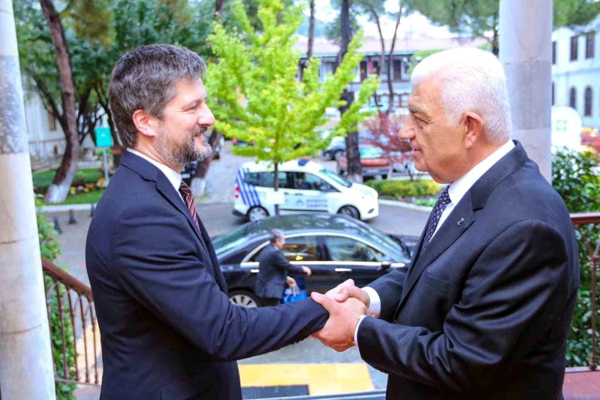 Muğla Büyükşehir Belediye Başkanı Dr. Osman Gürün Macaristan Büyükelçisini Ağırladı