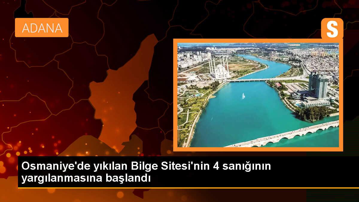 Osmaniye\'deki depremde yıkılan Binanın müteahhitleri ve fenni mesulleri yargılandı