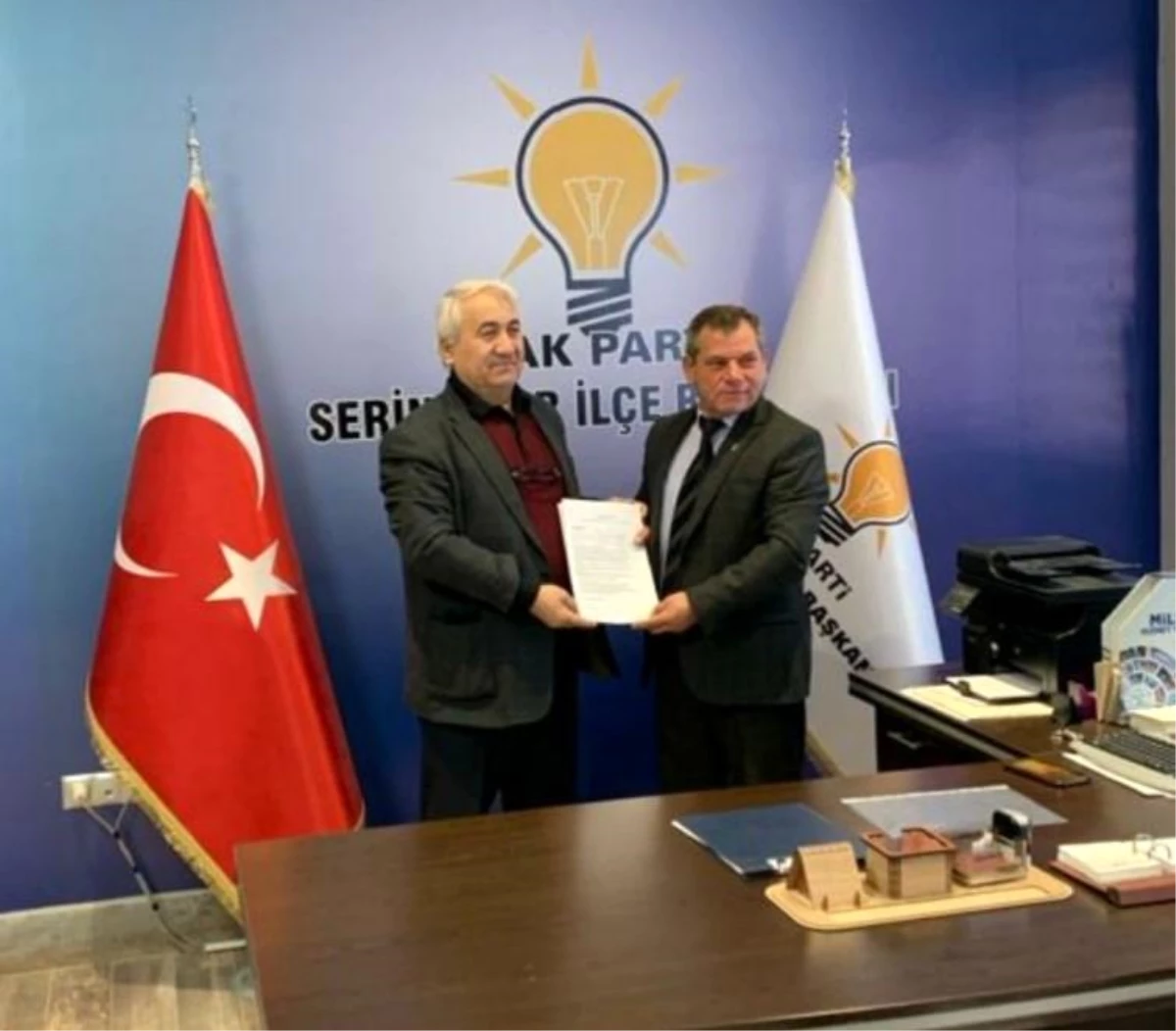 PAÜ Öğretim Görevlisi Yaşar Öztürk, Serinhisar Belediye Başkanlığı için AK Parti\'den aday adaylığı başvurusunda bulundu