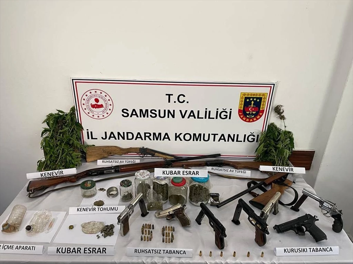 Samsun\'da Uyuşturucu Operasyonu: 3 Şüpheli Gözaltına Alındı