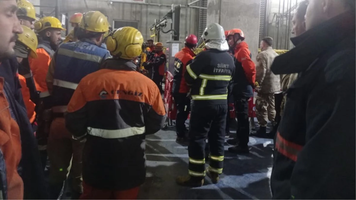 Siirt\'te maden ocağında göçük: 3 işçi hayatını kaybetti