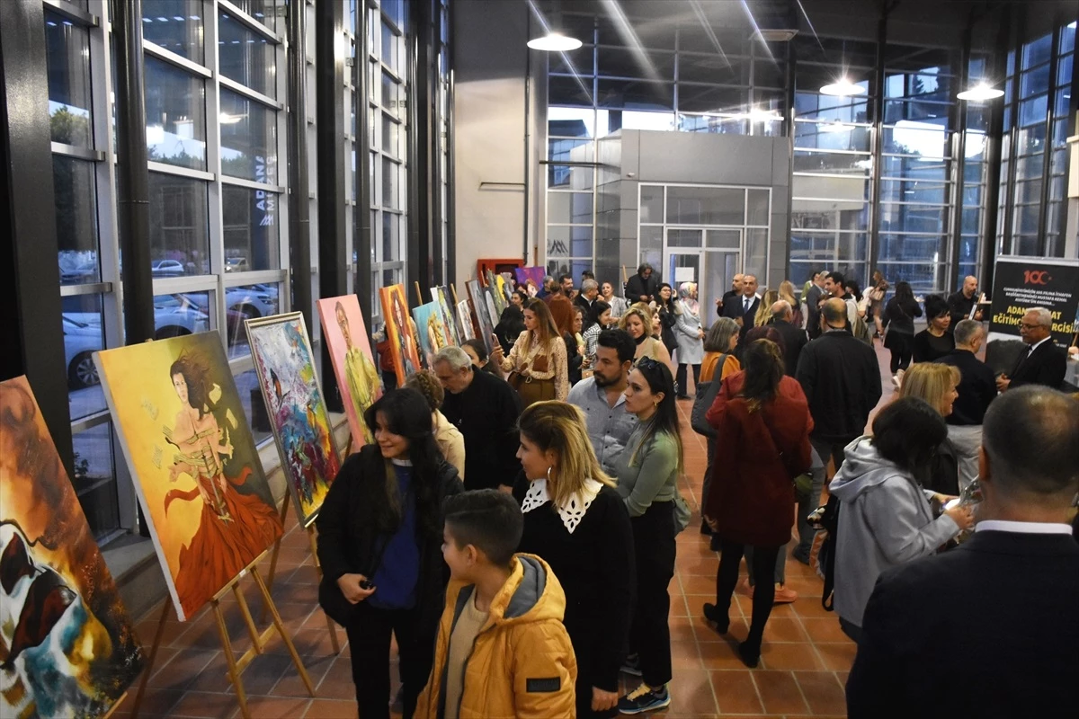 Adana Sanat Eğitimcileri Sergisi Açıldı