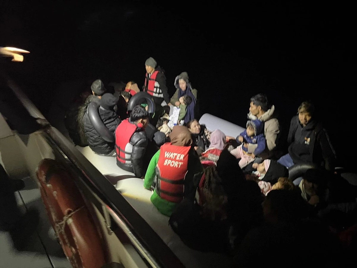 Çanakkale\'de 101 düzensiz göçmen yakalandı