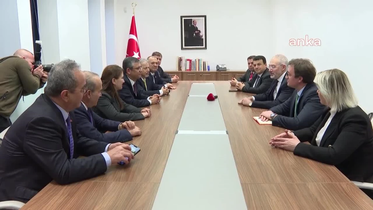 CHP Genel Başkanı Özgür Özel, Saraybosna Büyükelçiliğini ziyaret etti