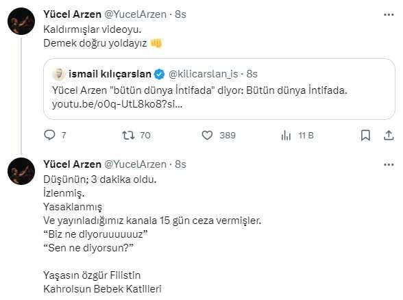 Della Miles ile ortak beste yapan Yücel Arzen'in şarkısı YouTube'dan kaldırıldı