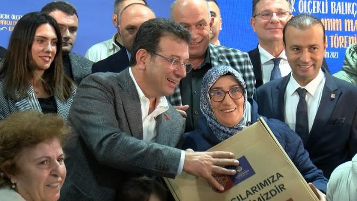 İmamoğlu: Bizim bütçemizden bereket fışkırıyor