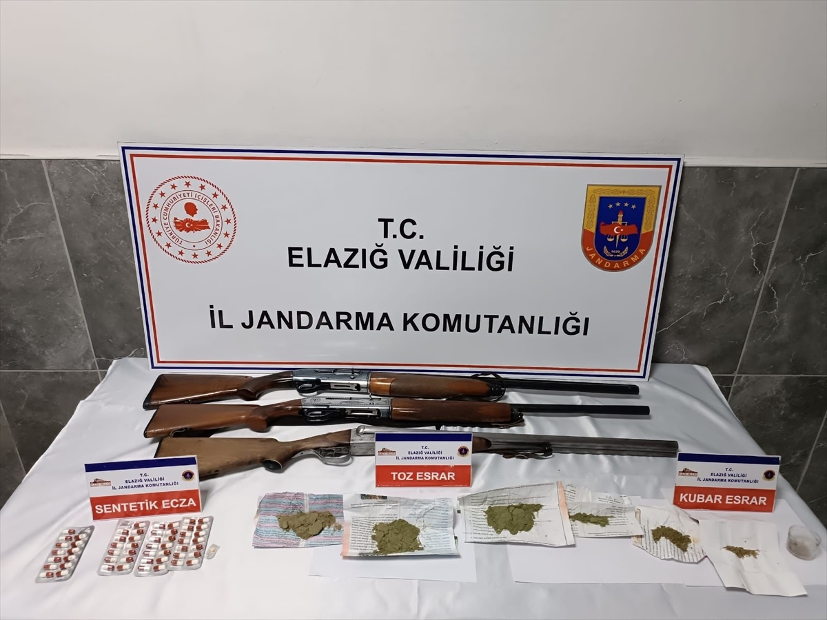 Elazığ\'da uyuşturucu operasyonu: 1 gözaltı