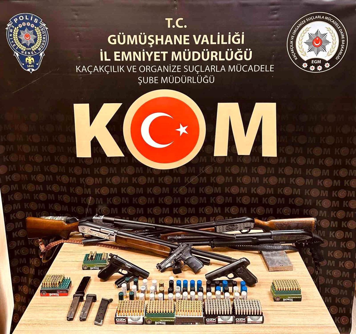 Gümüşhane\'de silah ticareti operasyonu: 5 kişi tutuklandı