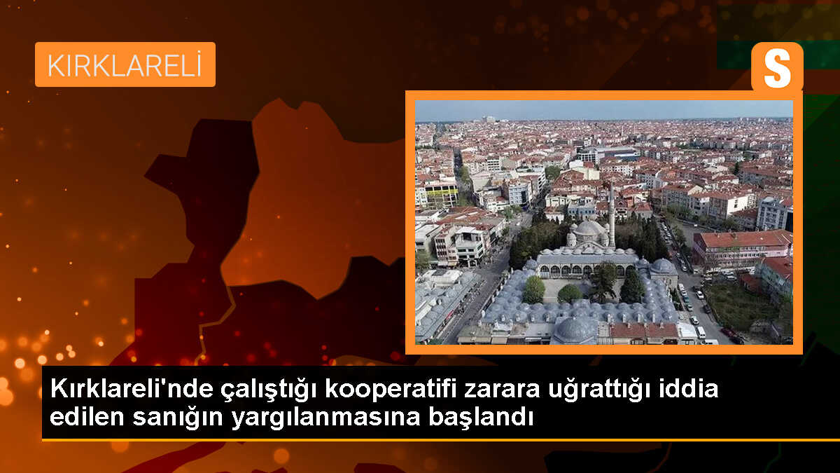 Kofçaz\'da çiftçileri dolandırdığı iddia edilen sanığın yargılanması başladı