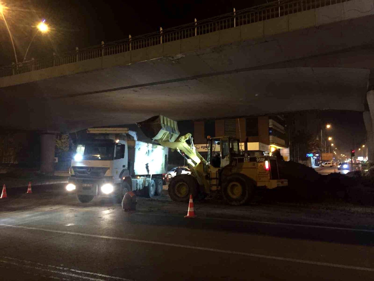 Kayseri Büyükşehir Belediyesi Trafik Yoğunluğunu Azaltmak İçin Çalışmalara Başladı