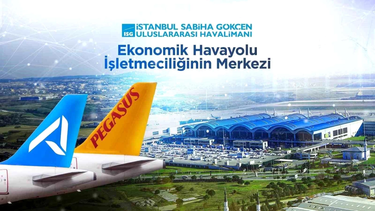 AJet, İstanbul Sabiha Gökçen Havalimanı\'nda hub oldu