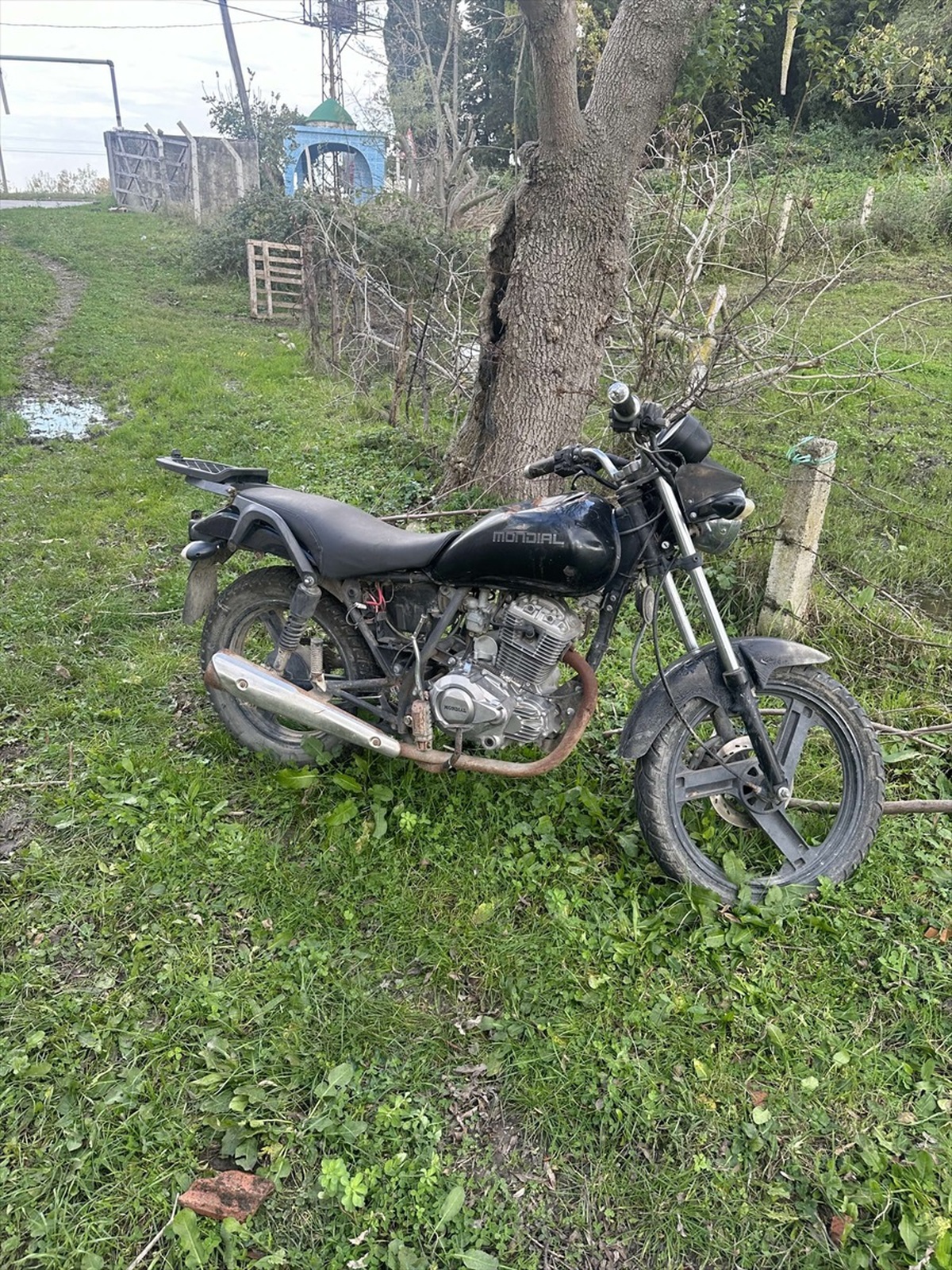 Samsun\'da Çalıntı Motosiklet Bulundu