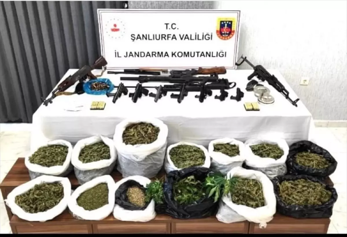 Şanlıurfa\'da uyuşturucu operasyonu: 23 kilo esrar ele geçirildi