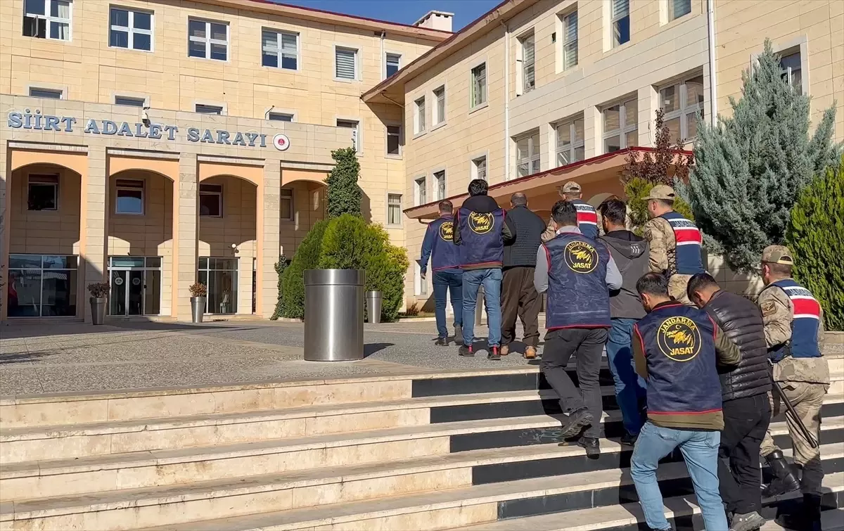 Siirt\'te küçükbaş hayvan çalan şüphelilerden 2\'si cezaevine gönderildi