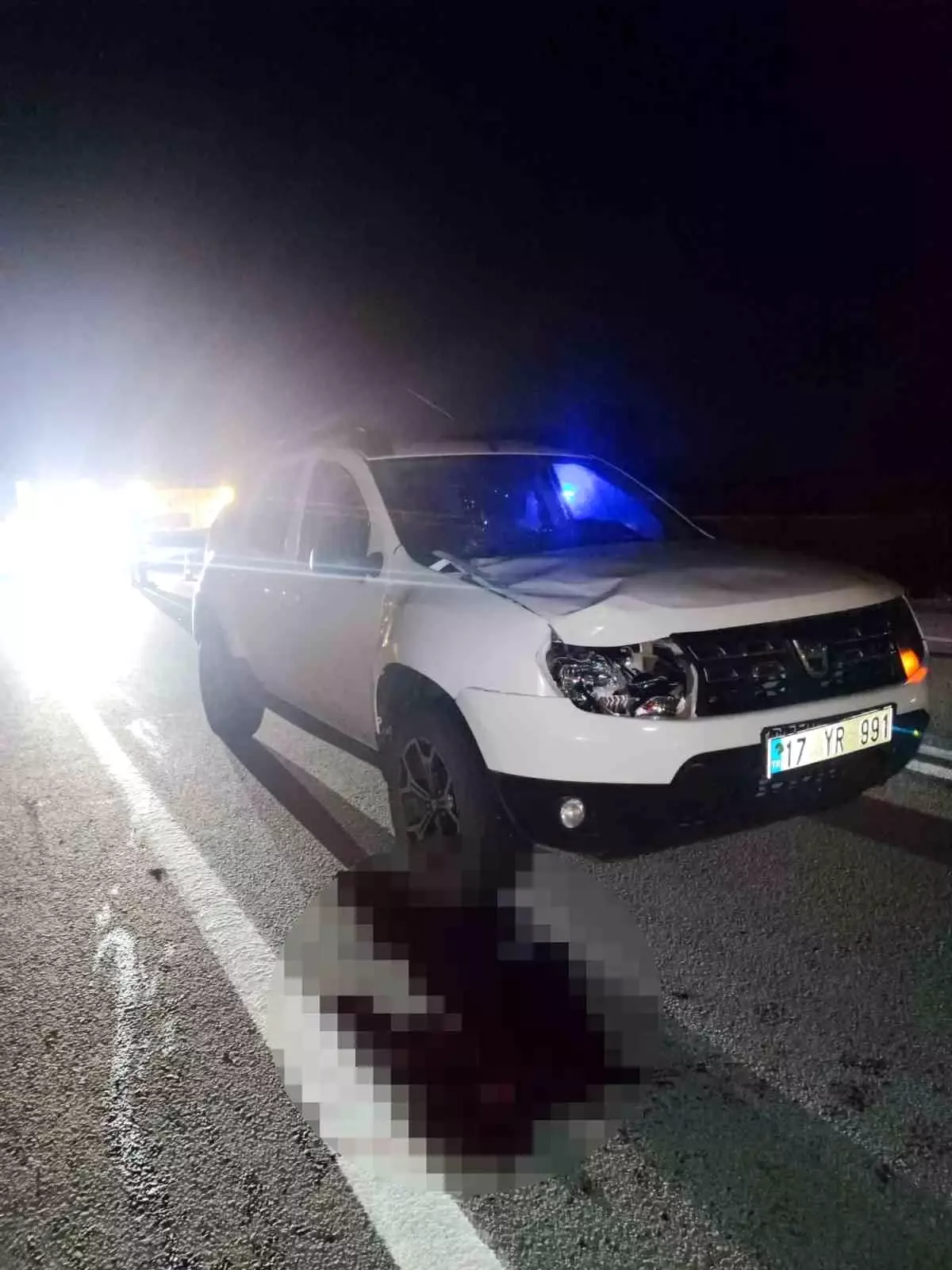 Çanakkale\'de otomobilin çarptığı yaya hayatını kaybetti