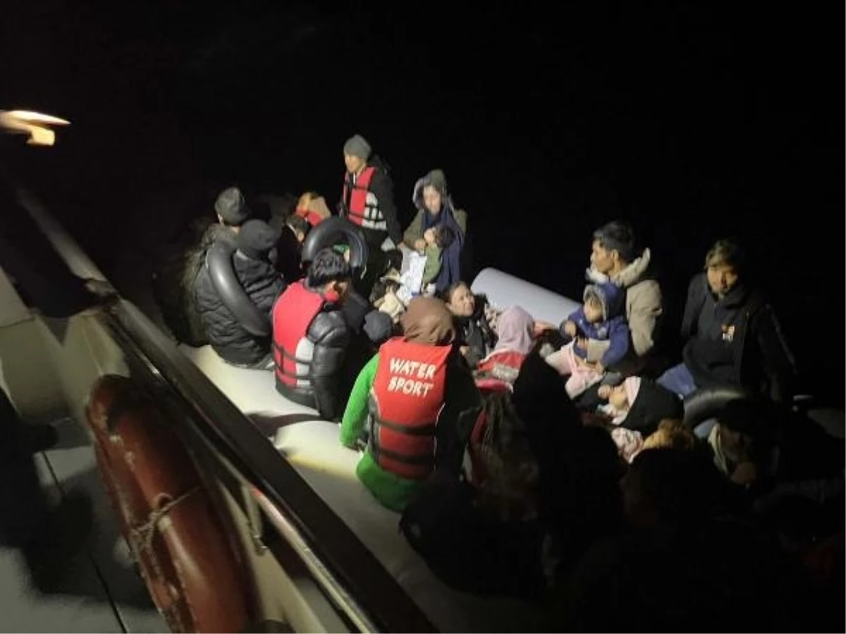 Çanakkale\'de 101 kaçak göçmen yakalandı