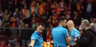Galatasaray - Alanyaspor maçında hakem sakatlandı