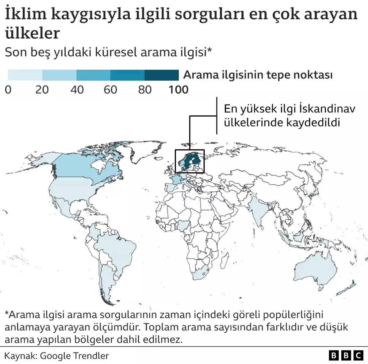 İklim kaygısı aramalarında artış yaşanıyor