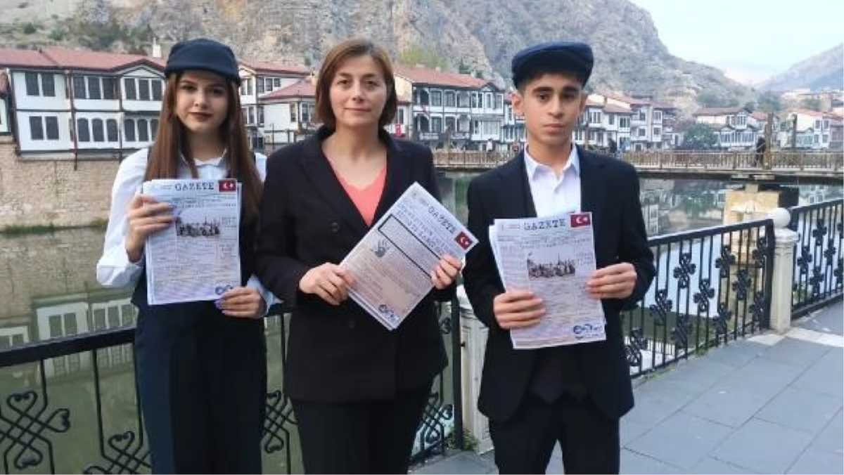 Amasya\'da Kadına Şiddete Karşı Farkındalık Gazetesi Dağıtıldı