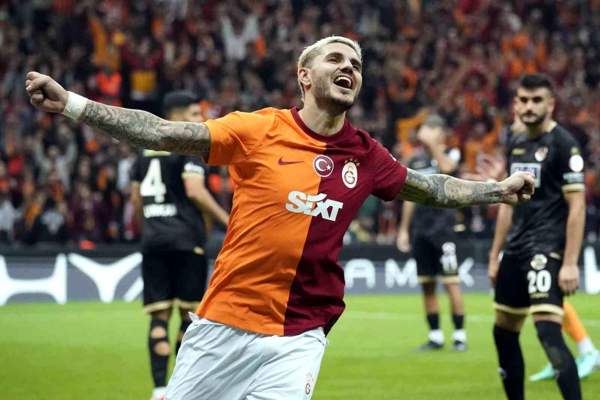 Icardi, Alanyaspor maçında 11. golünü attı
