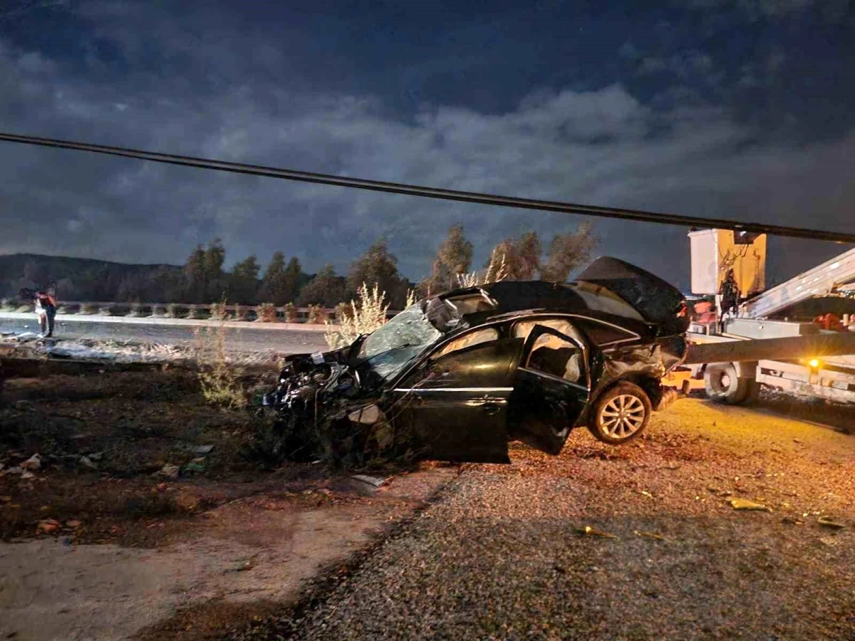 Milas-Bodrum Karayolunda Trafik Kazası: 1 Ölü, 2 Ağır Yaralı