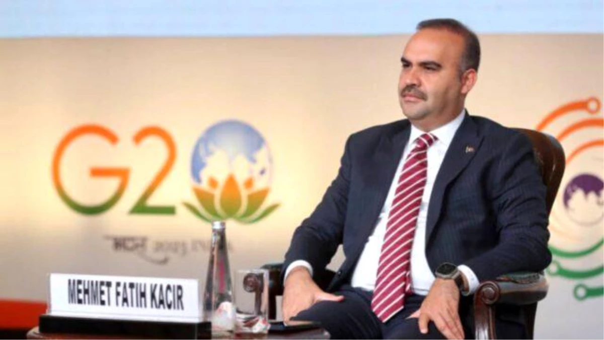 Sanayi ve Teknoloji Bakanı Mehmet Fatih Kacır\'dan önemli açıklamalar