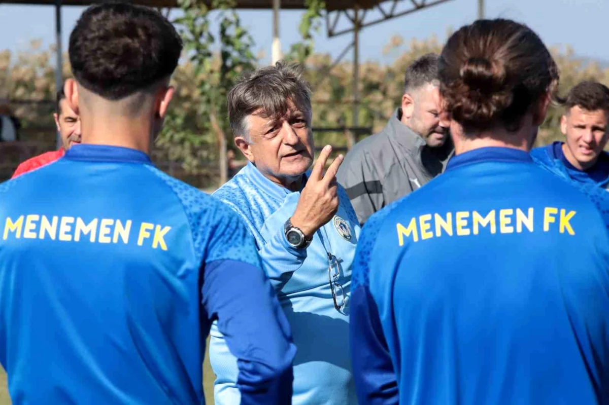 Menemen FK Teknik Direktörü Yılmaz Vural: \'Takımımıza oyunu çok iyi ezberlettik\'