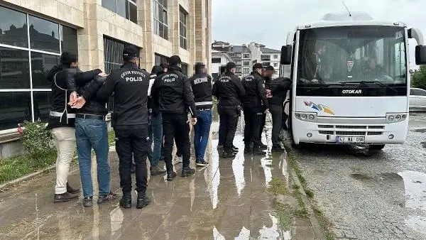 Liderliğini Barış Boyun'un yaptığı 'Daltonlar' çetesine 'Redkit' operasyonu! 13 şüpheli gözaltına alındı
