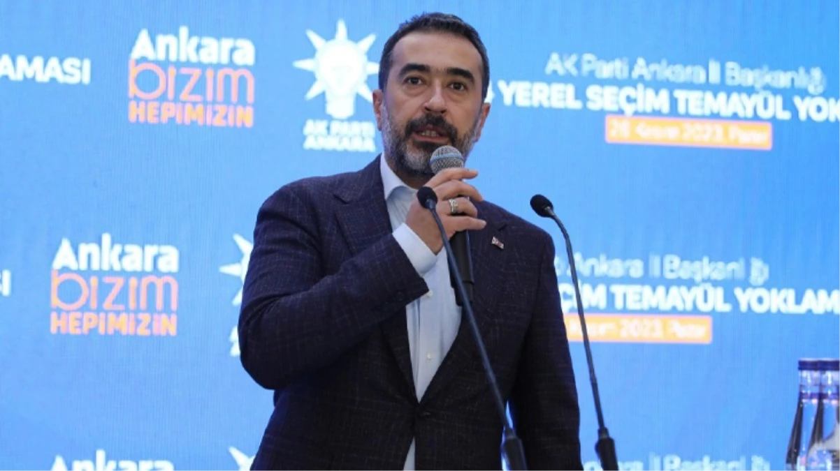 AK Parti Ankara İl Başkanı Özcan: Aday adaylığı başvuru ücretleri Gazze\'de yaşayan Müslümanlara gönderildi