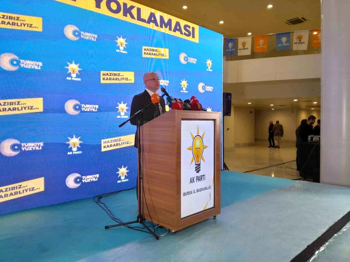 AK Parti Bursa İl Başkanlığı, Belediye Başkan Adaylarını Belirlemek İçin E-Temayül Yapıyor