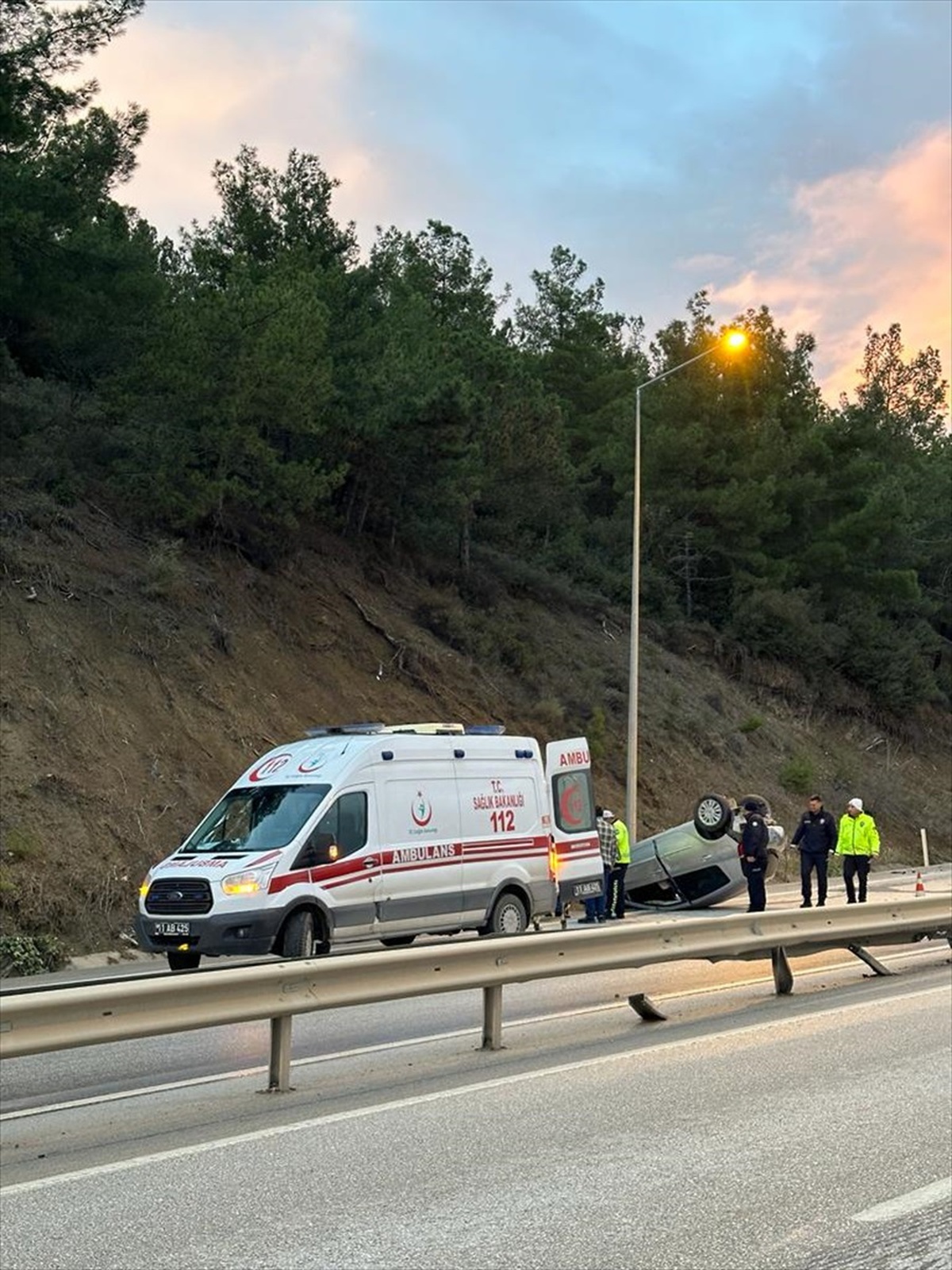 Bilecik\'te trafik kazası: 1 yaralı