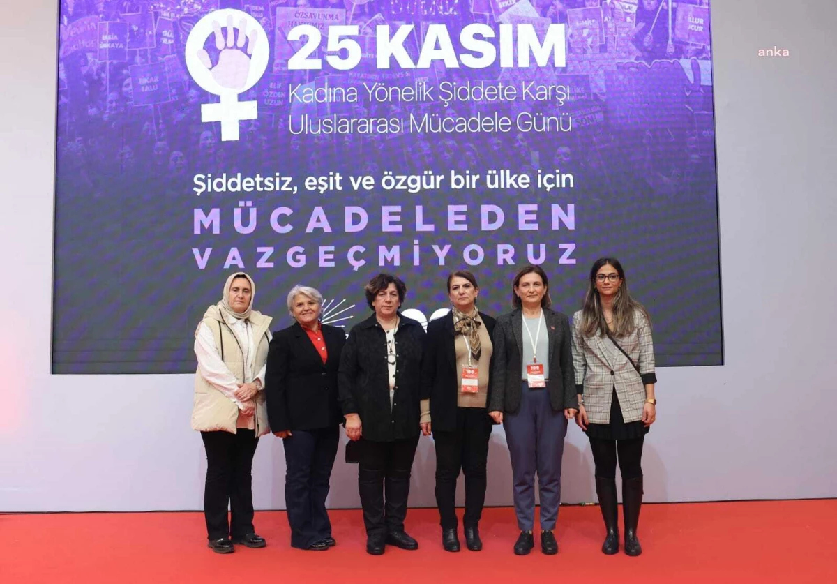 CHP\'li 81 İl Başkanı: "Kadına Yönelik Şiddeti de Kadın Cinayetlerini de Sonlandıracağız"
