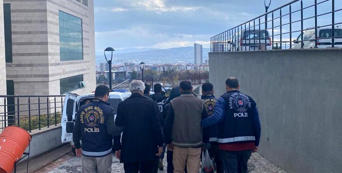 Elazığ\'da kesinleşmiş hapis cezası bulunan 7 zanlı tutuklandı
