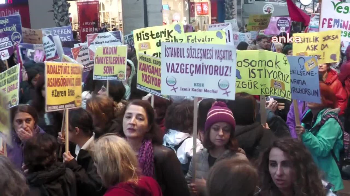 İzmir Kadın Platformu\'ndan 25 Kasım Yürüyüşü: "Faillerimizi Tanıyoruz, Unutmak, Affetmek Yok"