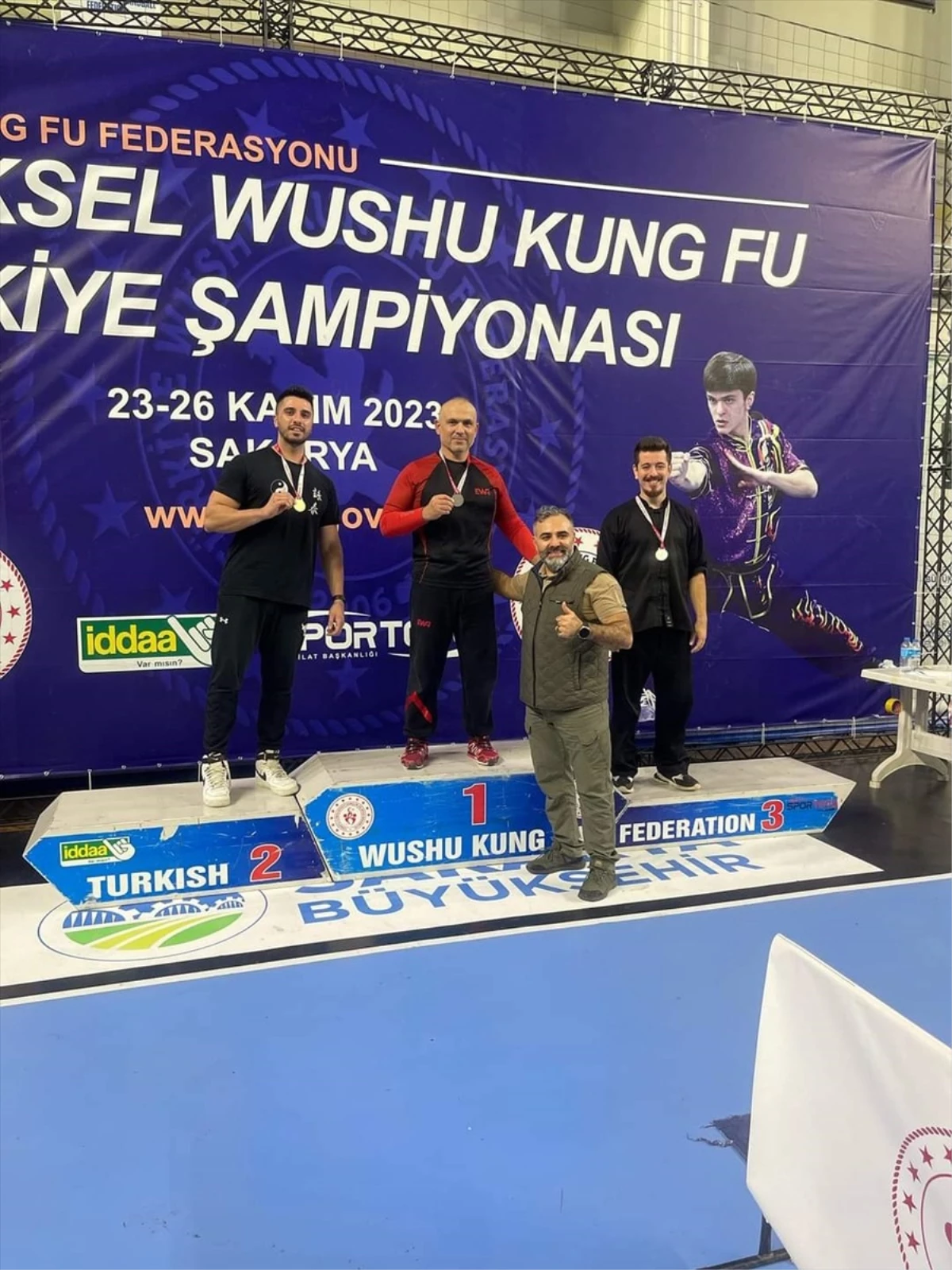 2023 Nallıhan Spor Kulübü Wushu Kung Fu Türkiye Şampiyonasında 3 altın madalya kazandı