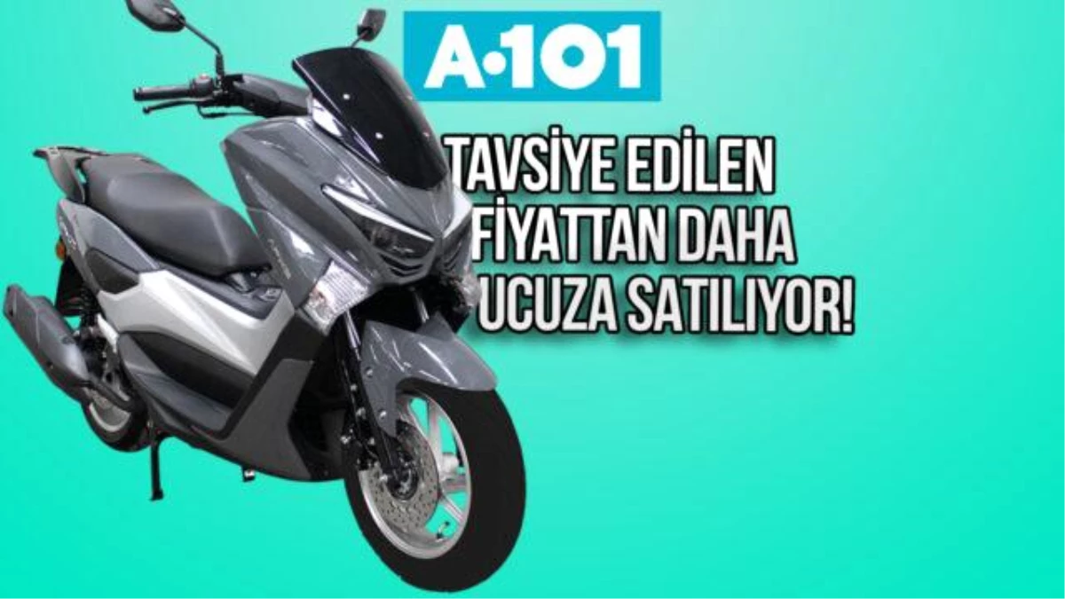 A101, Ucuz Motosiklet Satışına Başlıyor