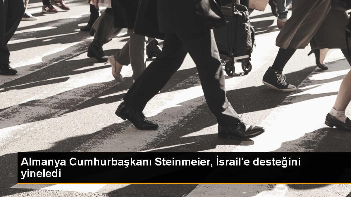 Almanya Cumhurbaşkanı Steinmeier: İsrail kendisini savunduğu için kınanamaz