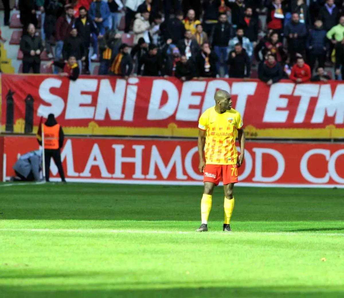 Kayserispor\'un Boa Morte\'den gol sevinci