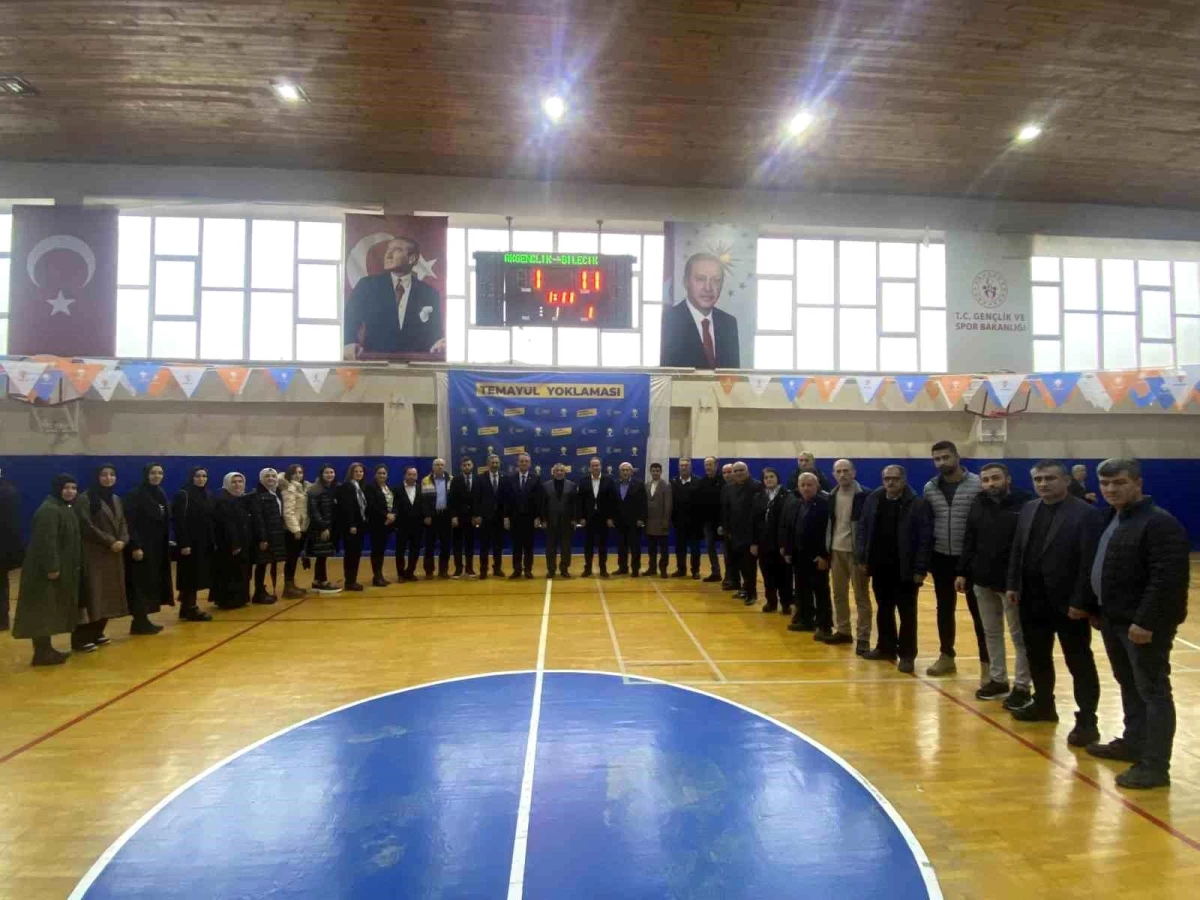 Osmaneli Belediye Başkanı Münür Şahin, AK Parti temayül yoklamasına tek aday adayı olarak girdi