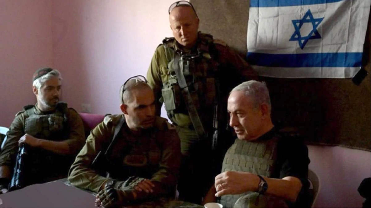 Gazze Şeridi\'nde İsrail askerleriyle buluşan Netanyahu: Bizi kimse durduramayacak