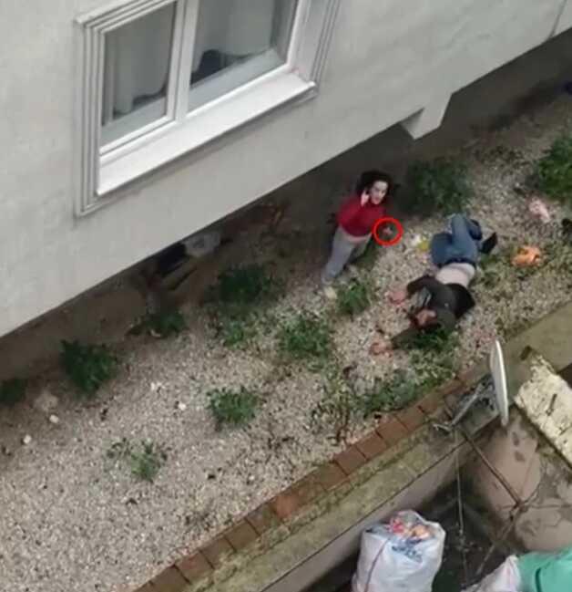 Kocasını Aldattığı Şüphesiyle 2. Kattan İten Kadın, Başında Bıçakla Bekledi