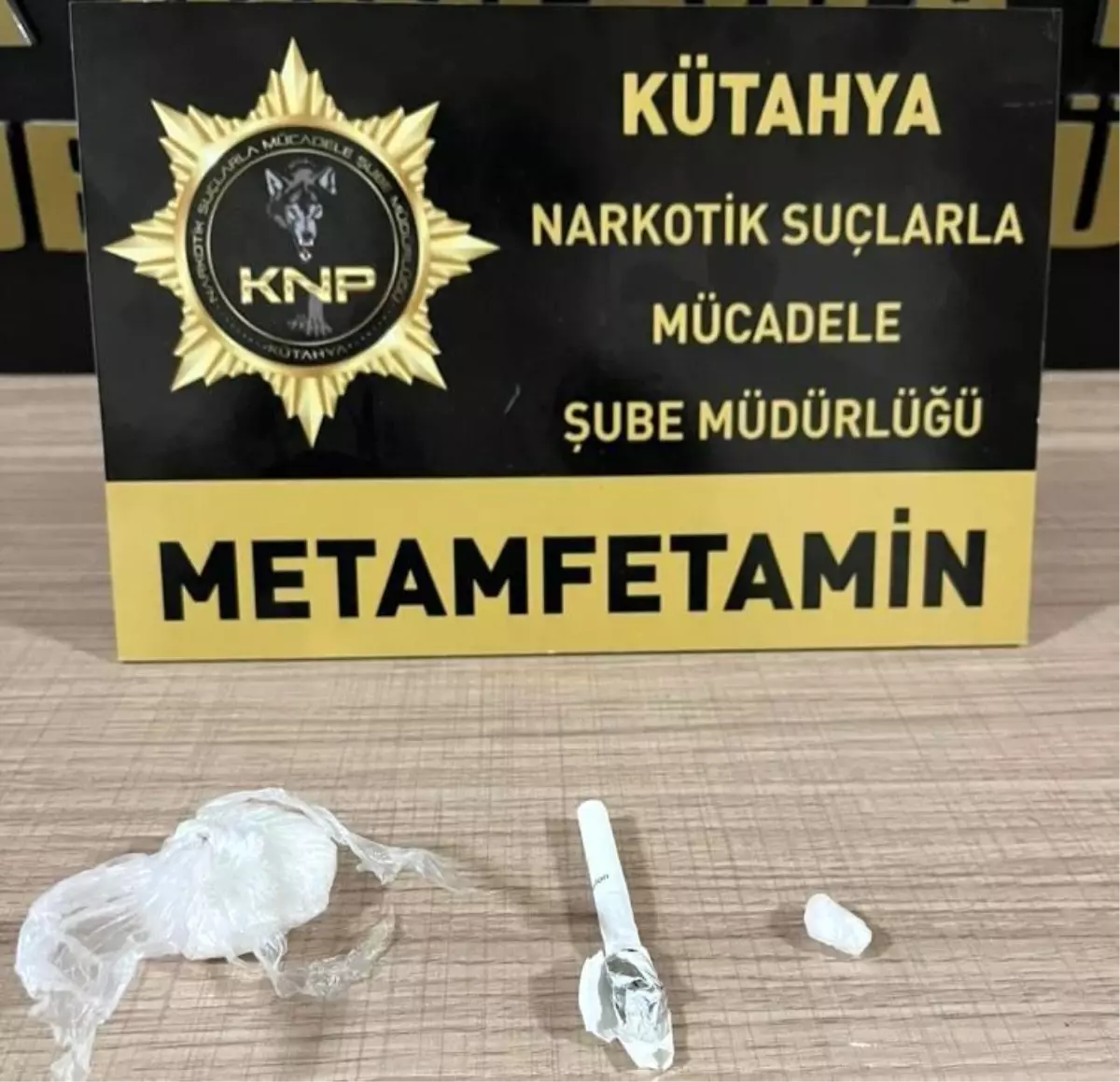 Kütahya\'da 3,31 gram metamfetamin ele geçirildi