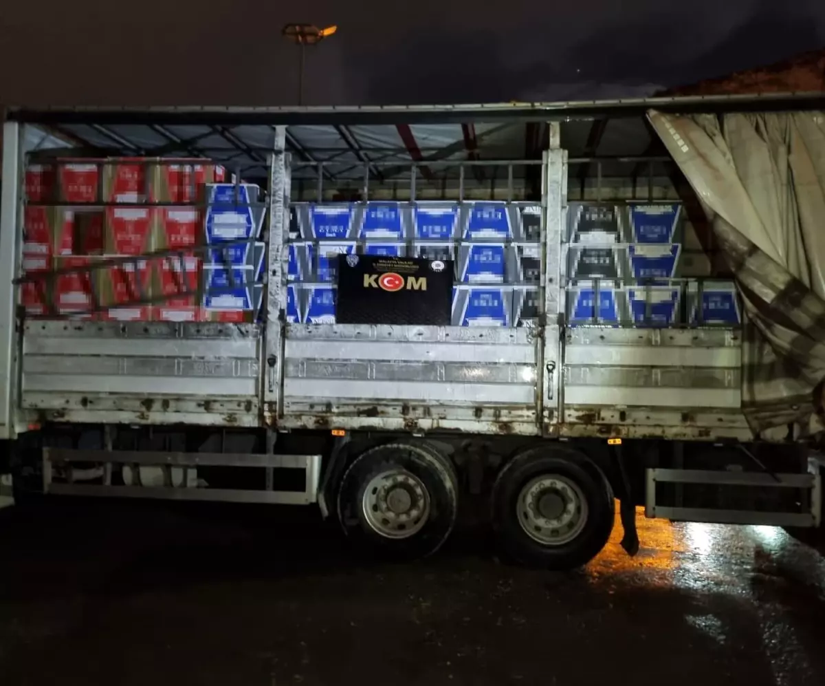 Malatya\'da 5 milyon 500 bin boş makaron ele geçirildi