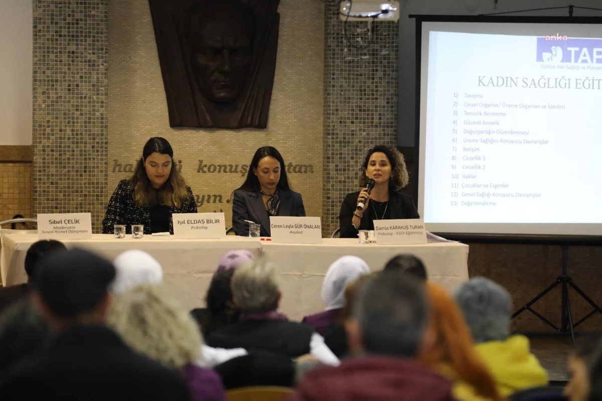 Menderes\'te Kadına Yönelik Şiddete Karşı Panel Düzenlendi