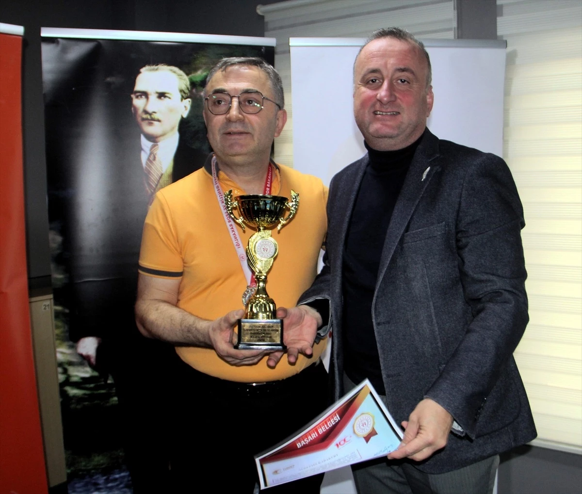 Sinop\'ta Üç Bant Bilardo Şampiyonası Sona Erdi